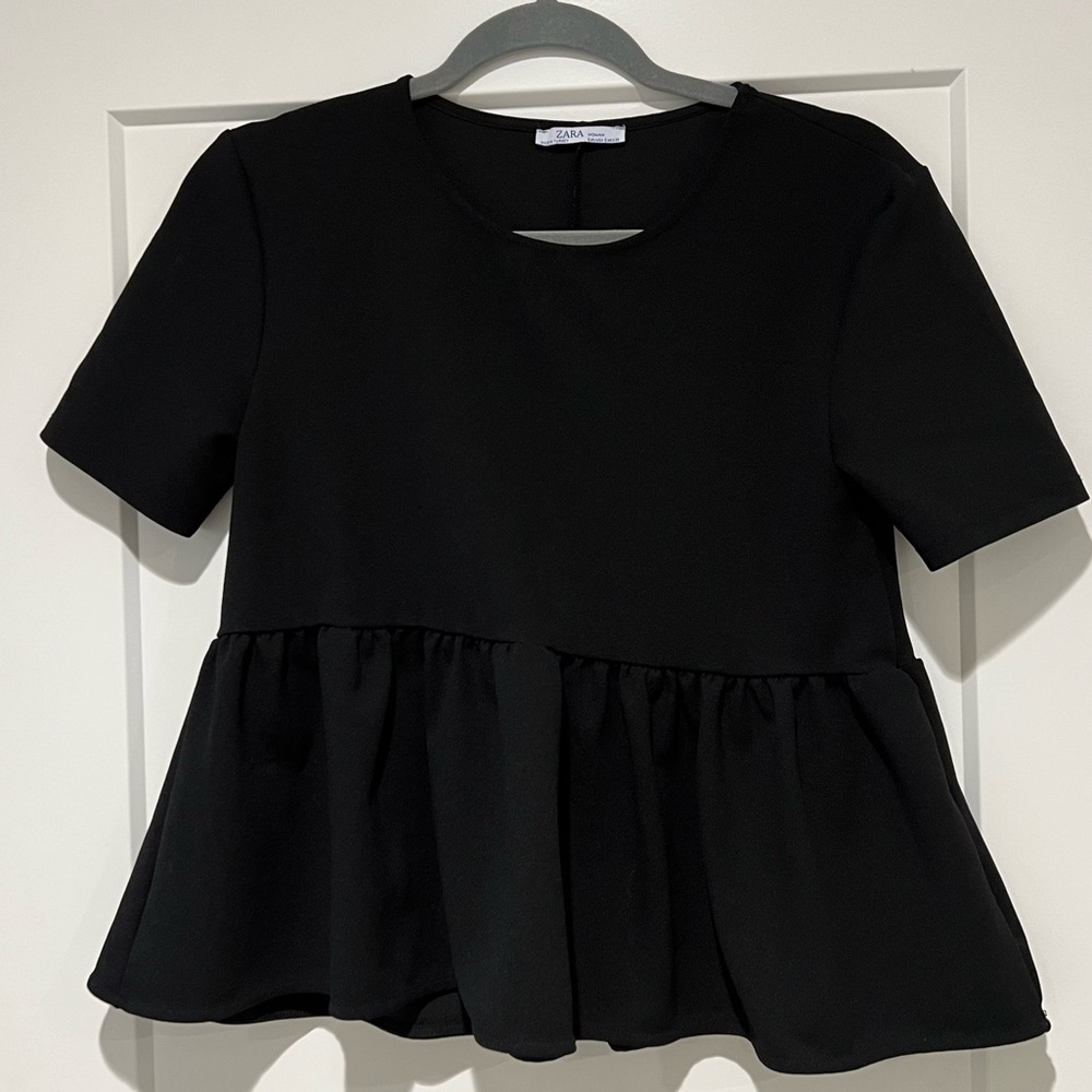 Black zara top